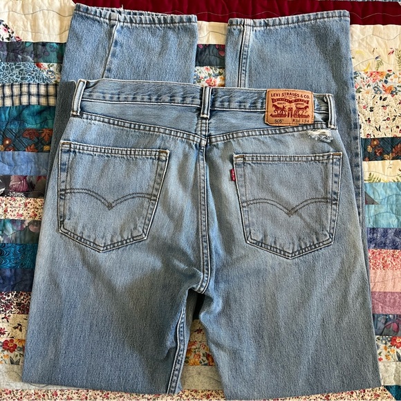 Levi’s 505 Straight Leg Jeans - Picture 2 of 5